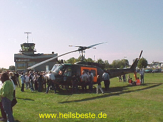 Flugplatzfest 2000: Bell UH1D Rettungshubschrauber