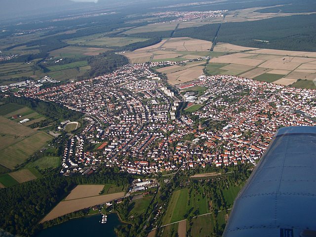 Luftbild Linkenheim-Hochstetten